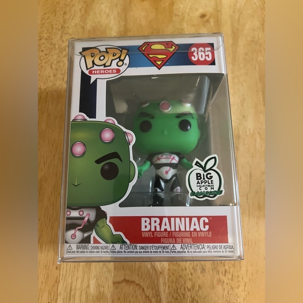 Funko Pop DC Superheroes Brainiac,Vinyl Figure,365,Brand New,New in Box